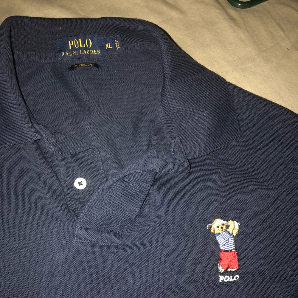 Ralph Lauren polo bear shirt